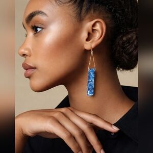 Handmade Slab Earrings